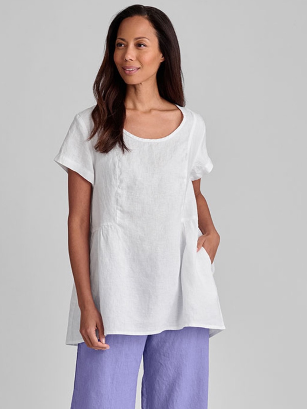FLAX Play In it Linen Top - Picture 2 of 10